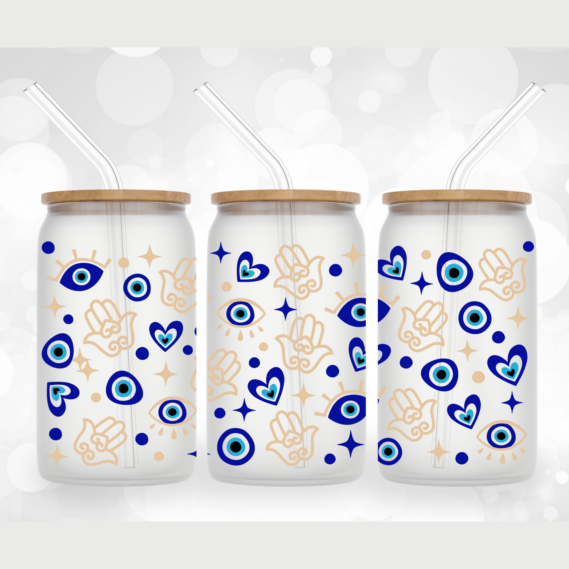 UV DTF Teacher | Cup Wrap |16oz Libbey Glass Can | UVDTF Wrap | Coffee Cup  Wrap | Cup Wrap | Teacher Wrap | Ready to Ship